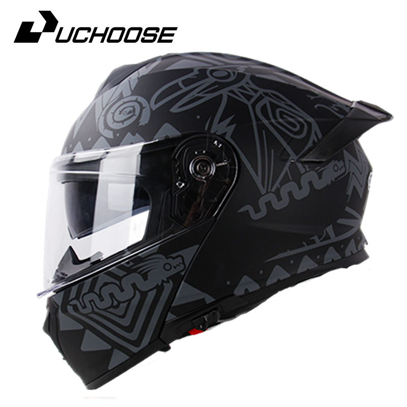 Casco de motocicleta, casco abatible, universal para todas las estaciones, cierre abatible, auriculares Bluetooth, equipo de conducción, casco de seguridad estilo americano