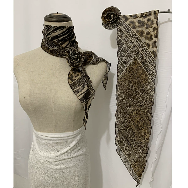Line Leopard Line-Rose