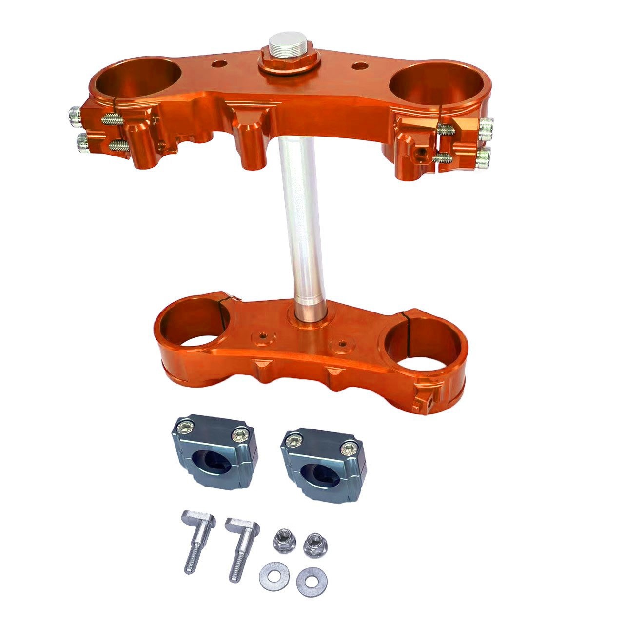 Off-Road Motorcycle Modification Parts Crf250L/Crf300L Upper and Lower Connecting Rods Cnc Aluminum Alloy Steering Column Wholesale