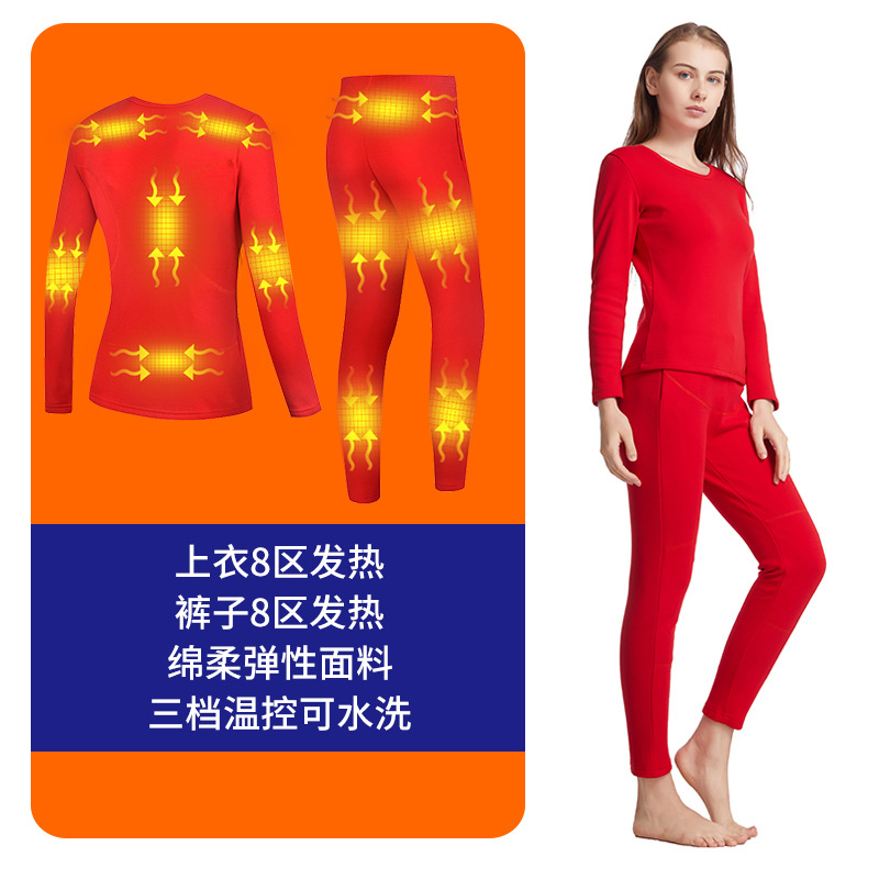 16 Distrito traje femenino rojo sin cargo