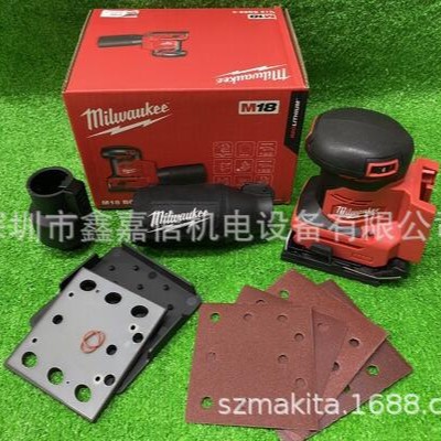 现货批发米沃奇充电砂纸机M18BQSS