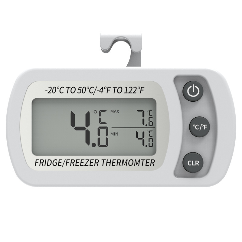 新款家用冰箱冰柜温度计可悬挂式高精度电子数显温度表电子温度计