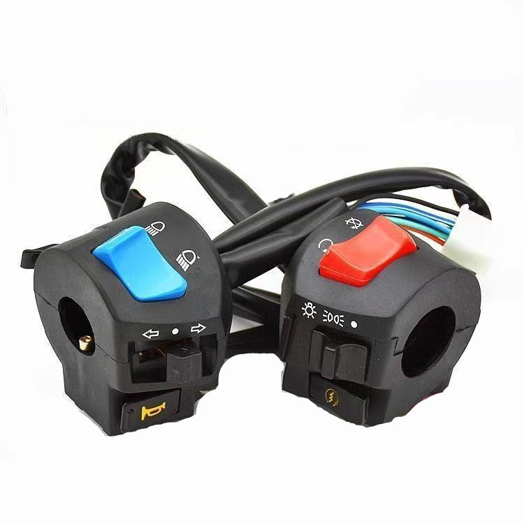 Motorcycle Tricycle Zongshen Loncin 110 125 150 200Fxd Handlebar Switch Handlebar Switch Assembly