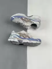 Fashion NYC Cream Moonro Comfortable Versatile Cushioned Low-Top Hidden Heel Running Shoes Unisex Beige Grey