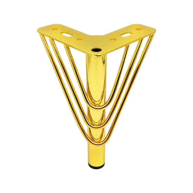 Легкая Роскошная Новая металлическая ножка журнального столика для ног аппаратная ножка дивана опора для ног прикроватный столик мебель ножка шкафа для ног