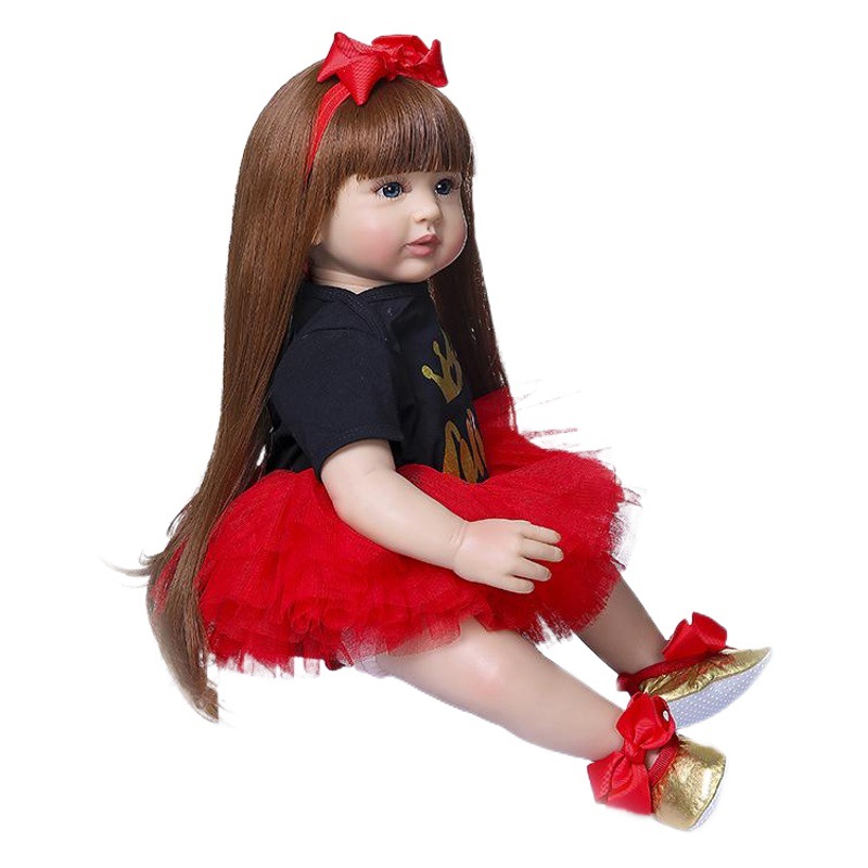 NPK marca 60cm Venta caliente Rapunzel muñeca transfronteriza de suministro de nicho de la venta caliente muñeca de simulación
