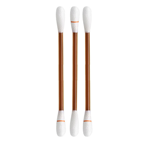 Alcohol cotton swab stick breakable disposable double-headed independent packaging outdoor travel protection cleaning and disinfection iodophor cotton swab