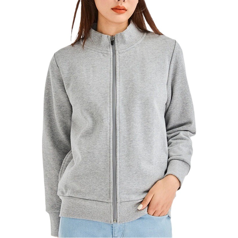 Coat Women's zipper cardigan women's autumn design Korean style loose top plus size women's top cross-border foreign trade