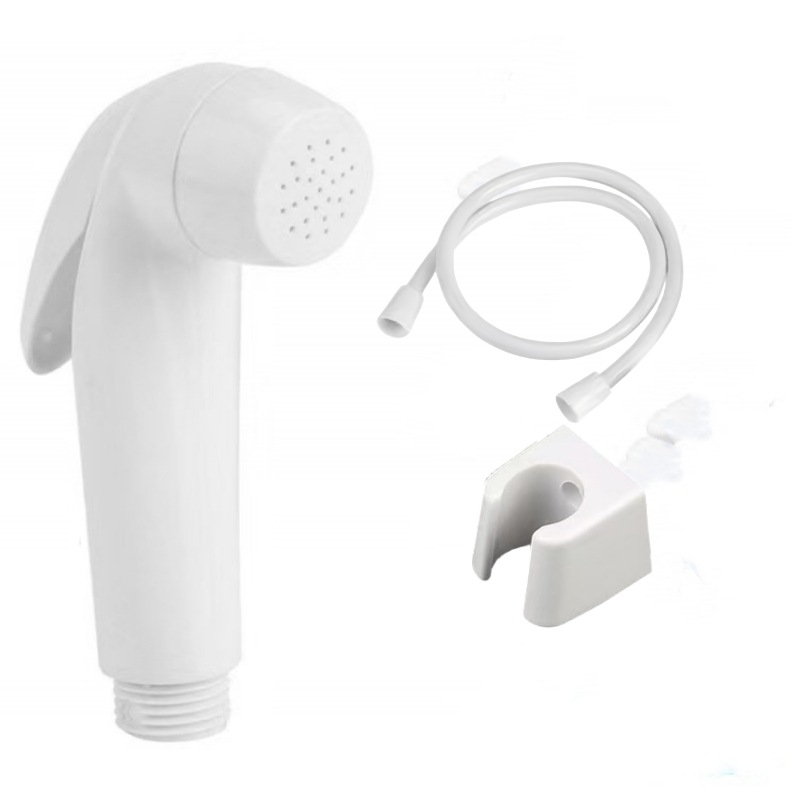 Toilet spray gun, bathroom handheld feminine wash nozzle, household toilet nozzle, flushing and cleaning toilet, toilet flushing gun undefined