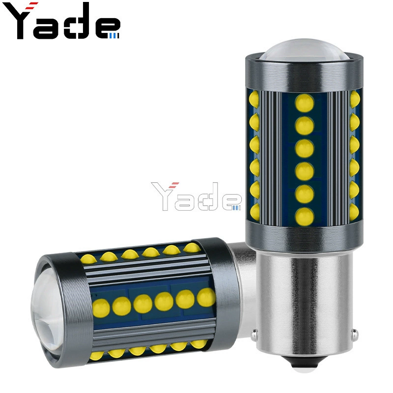 Автомобильный светодиодный задний фонарь стоп-сигнал 1156/1157 COB 36 световая подсветка заднего хода указатель поворота