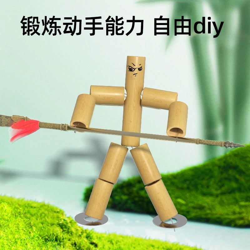 Деревянная игрушка для боя, набор материалов для интеллектуального обучения для начальной школы, интерактивный, для родителей и детей, изделия ручной работы