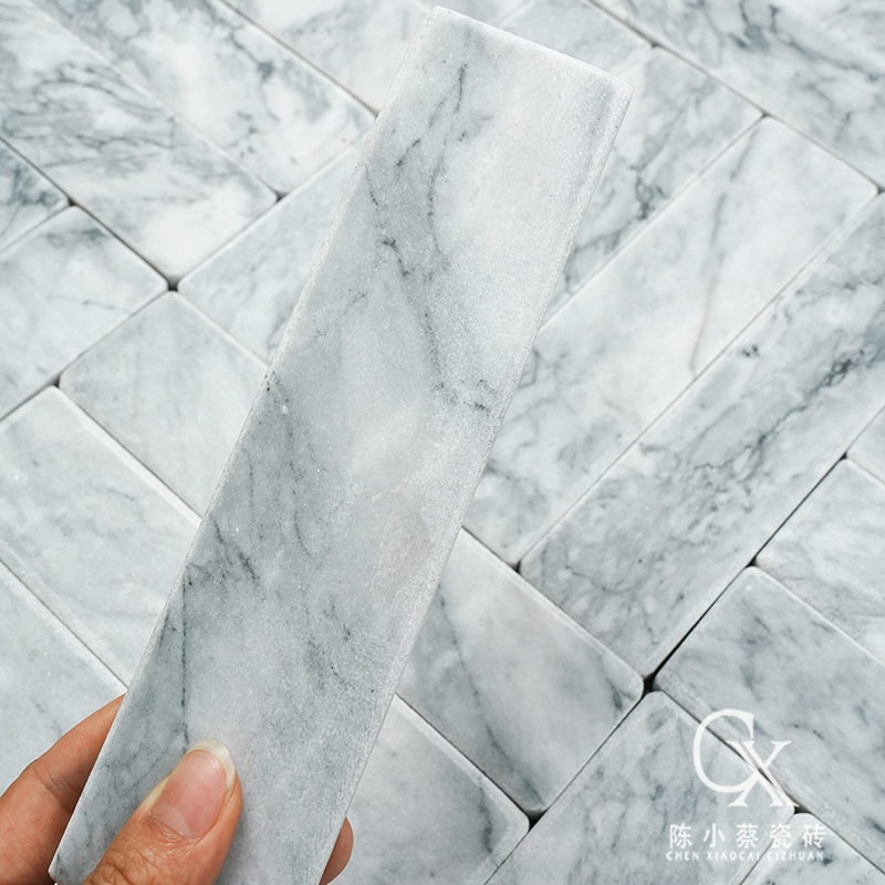 French Retro Marble Floor Tiles Natural Stone Bathroom Toilet Kitchen Wall Clothing Store Cafe Balcony