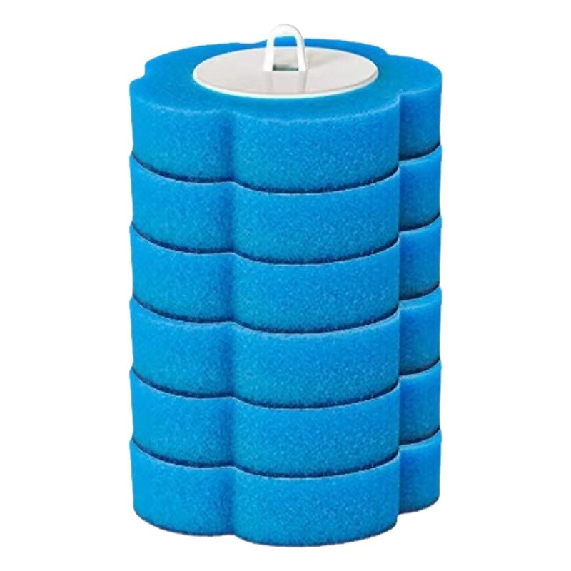 Disposable Toilet Brush Replacement Head Throwable Toilet Brush Toilet Brush Toilet Brush with Base Household Toilet Brush