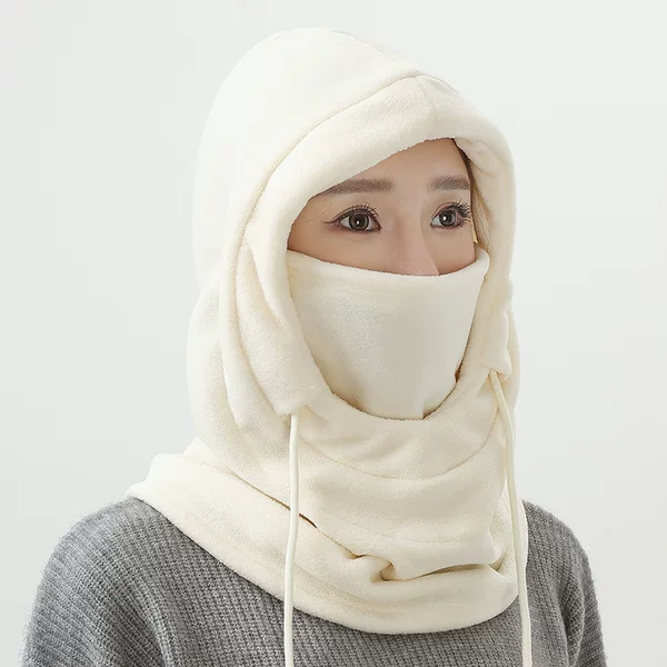 Cross-border Winter Balaclava Hat Unisex Cold-proof Breathable Fleece Cycling Headgear Warm Mask