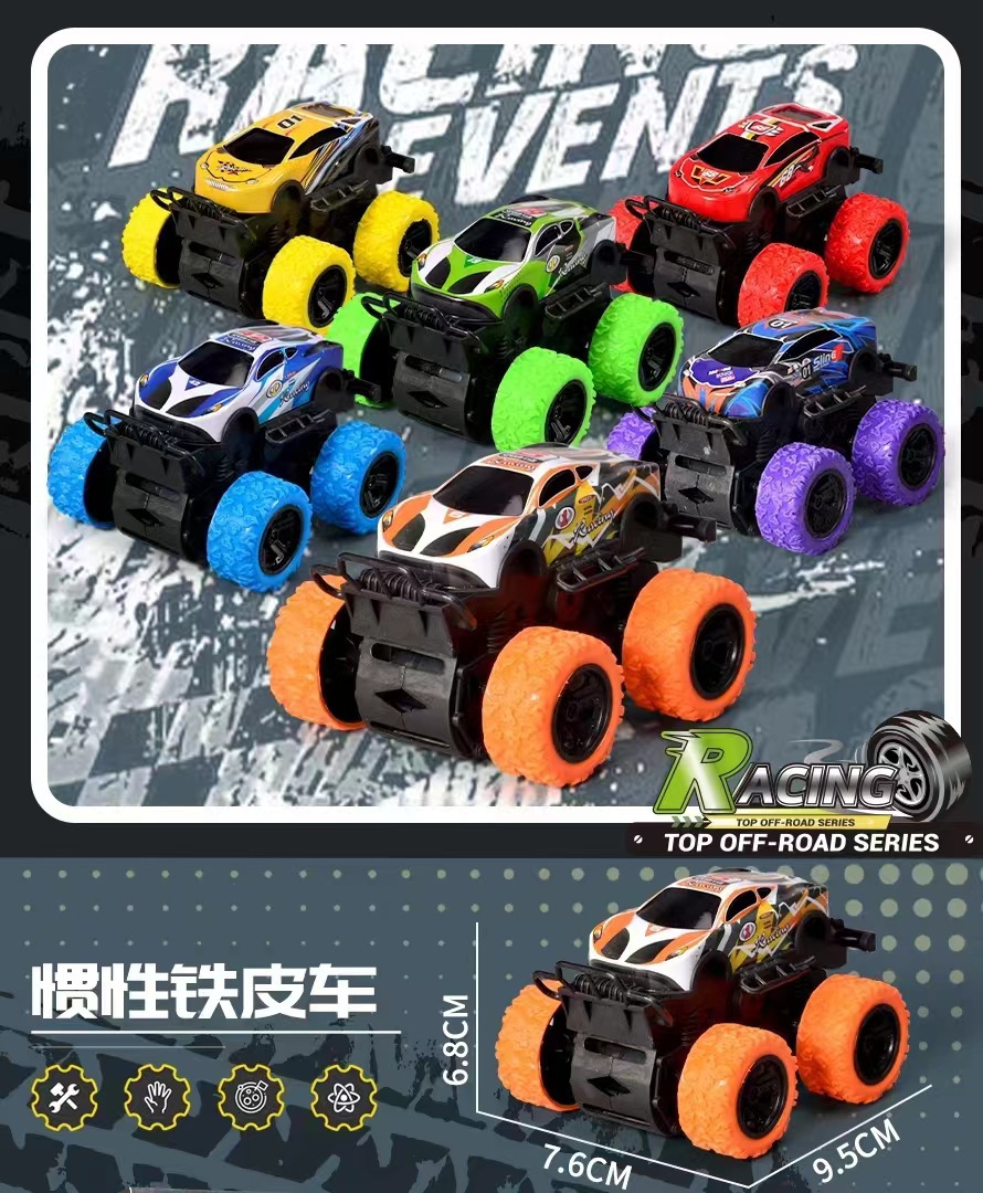 Un vehículo todoterreno 4WD de hierro