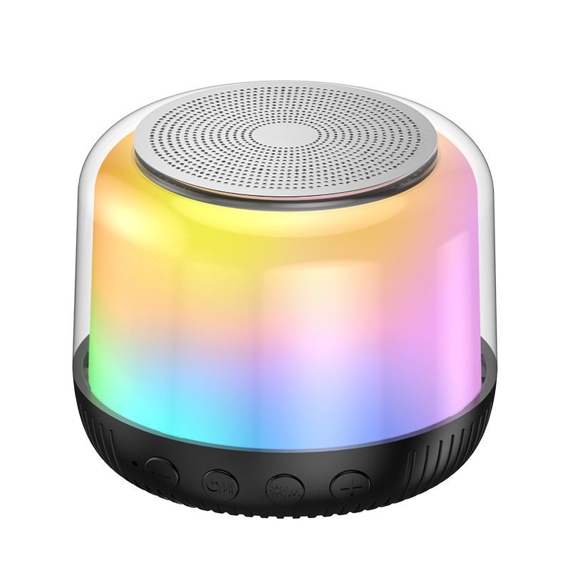 スピーカー雰囲気ライトサブウーファーデスクトップ電気機械歯音スピーカー小型スピーカー Bluetooth Bluetooth RGB 高品質|undefined