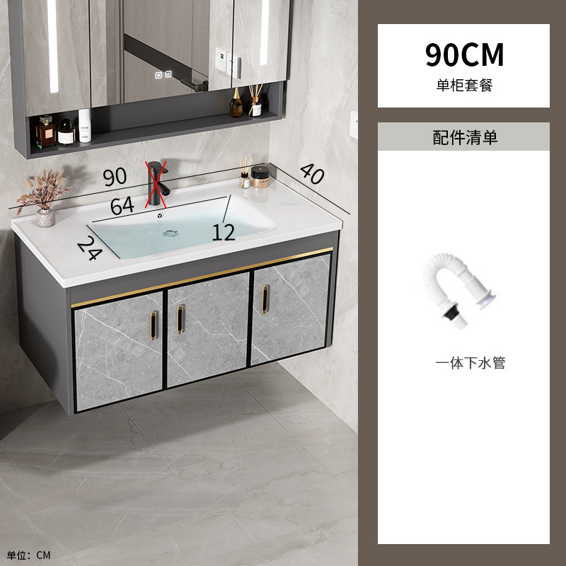 90 gabinete de cerámica + agua