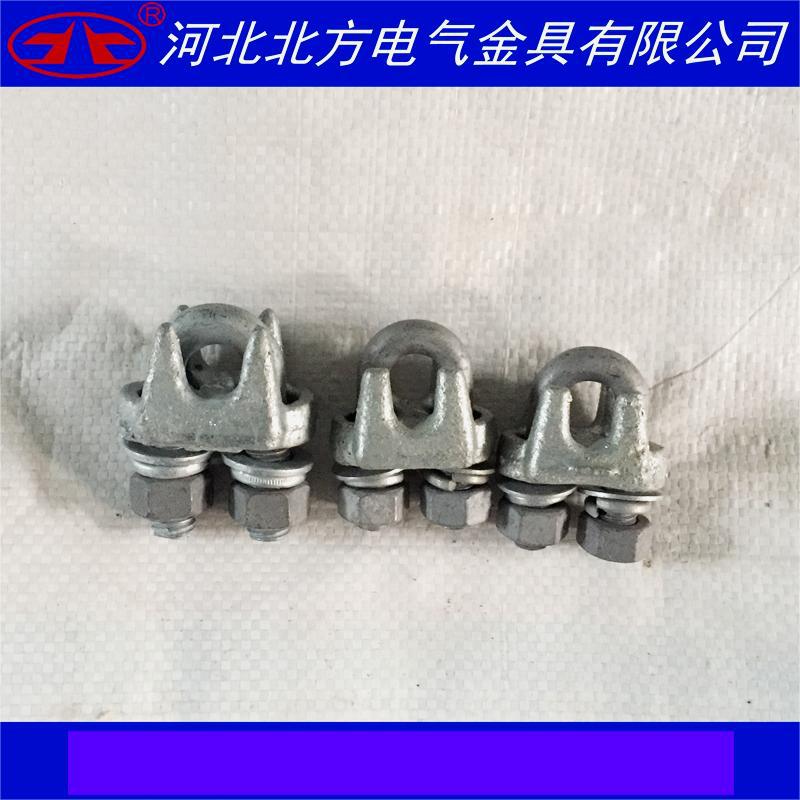 钢线卡子拉线金具JK线夹JK-1 JK-2 JK-3电力金具热镀锌