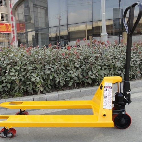 手动液压搬运车诺力叉车DF2T2.5 AC3吨油压地牛拖车托盘拖板车