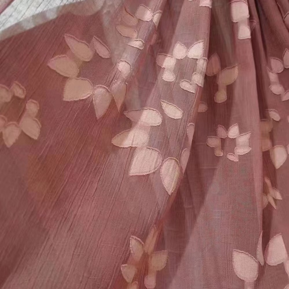 恒薇2024 现货新款涤纶连衣裙雪纺面料 现货供应