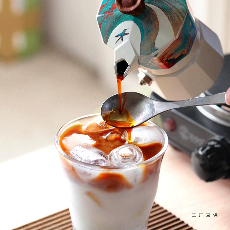 Павла Mocha Box Blind Basic Boxing Coffee Coffee Pot Outdoor Small Small Small Smooth 1 Cup