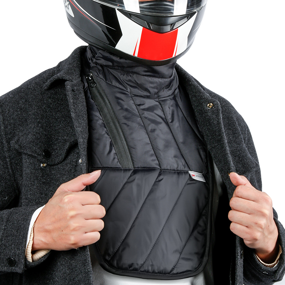 Invierno bufanda a prueba de viento al aire libre a prueba de frío de lana forrada esquí ciclismo deportes equipo de la motocicleta de protección del pecho caliente collar