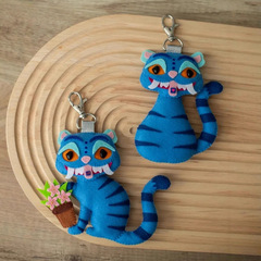 跨境新品kpop demon hunters plush猎魔女团老虎毛绒玩偶公仔挂件