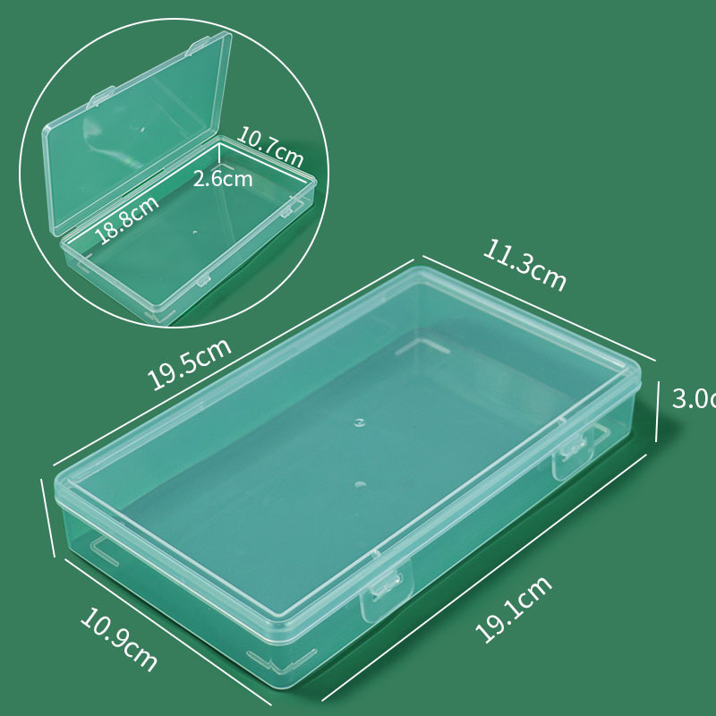 Hardware Parts Box Pp Transparent Plastic Box Rectangular Box Jewelry Digital Components Organizing Storage Box Fishing Gear Box Hardware Parts Box Pp Transparent Plastic Box Rectangular Box Jewelry Digital Components Organizing Storage Box Fishing Gear Box