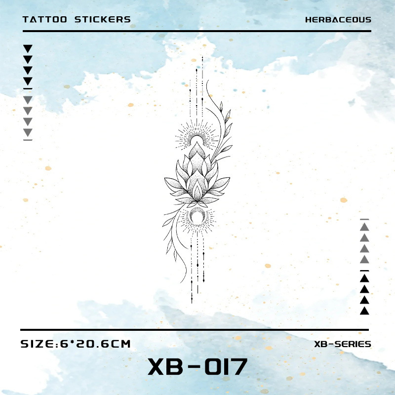 Spine Rose Flower Back Spine Long-Term Herbal Juice Tattoo Sticker Semi-Permanent Waterproof Long-Lasting for Men and Women Spine Rose Flower Back Spine Long-Term Herbal Juice Tattoo Sticker Semi-Permanent Waterproof Long-Lasting for Men and Women