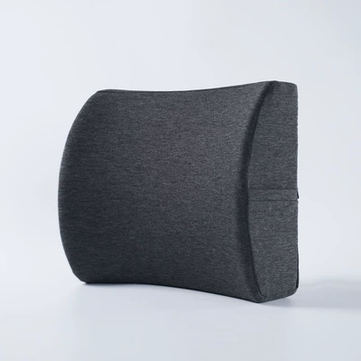 Amazon Memory Foam Waist Office Chair Cushion Car Waist Slow Rebound Waist Cushion Summer Waist Pillow Back Pillow Wholesale (Waist support) - dark-gray-sweatshirt-fabric-3211530cm-with-straps