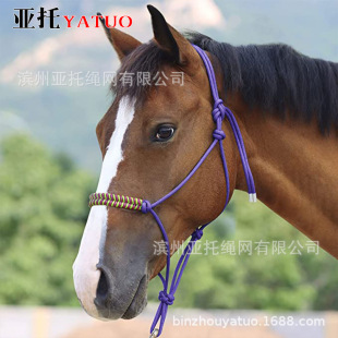 American training horse bridle woven horse head rope horse halter equestrian supplies horse rope