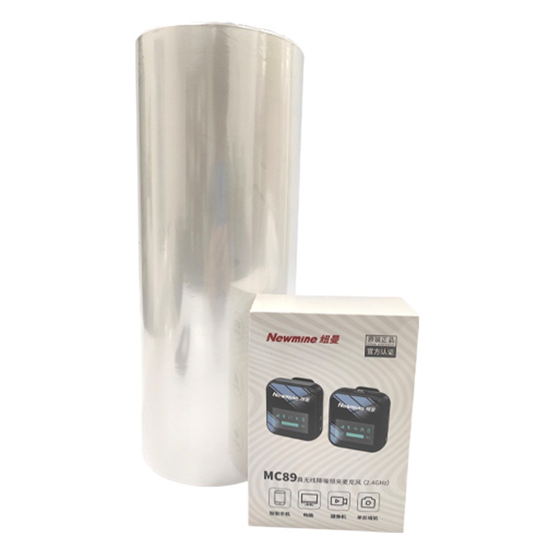 Fábrica al por mayor POF película retráctil película criogénica transparente reticulada película plegable cosmética embalaje Termocontraíble película de sellado de plástico