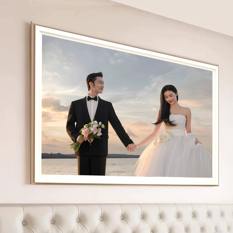 Wedding Photo Frame for Wall Hanging, with Printing and Enlargement of Wedding Photos, Photo Enlargement for Bedside Frames Wedding Photo Frame for Wall Hanging, with Printing and Enlargement of Wedding Photos, Photo Enlargement for Bedside Frames