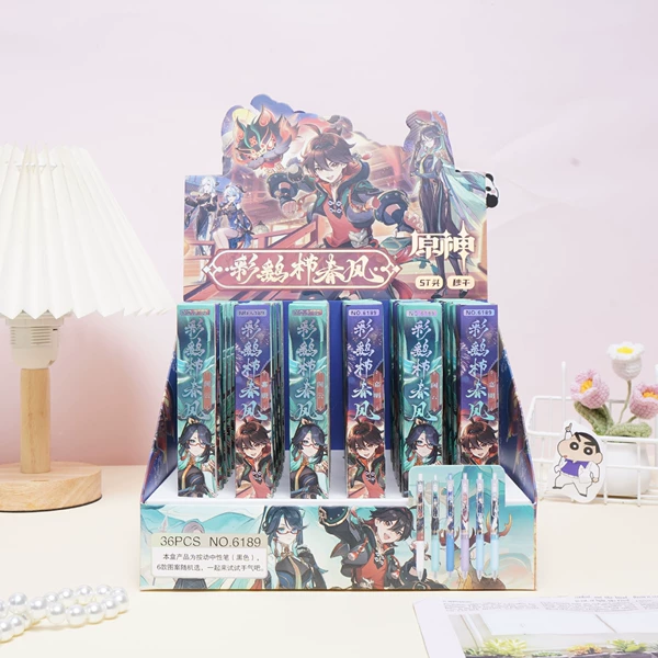 QX6189 Genshin Impact Spring Breeze Blind Box Pen [36 pieces/box]