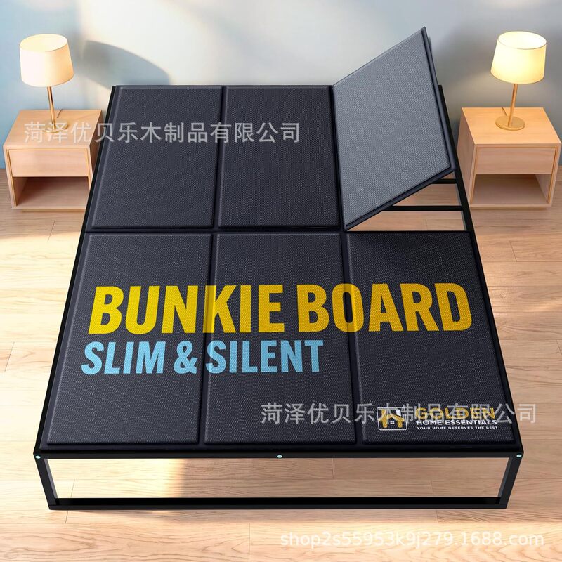 Wooden mattress, foldable office nap sleeper bed, sofa support bed board, tent mat, foldable bed board
