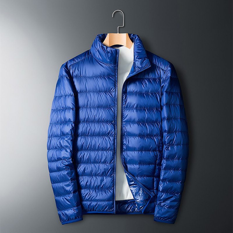 Herrenbekleidung Leichte große Seiden-Baumwolljacke Herren Winter neue Mode warme Jacke Seiden-Baumwolljacke junge Männer Seiden-Baumwoll-Paarjacke_voghion.com