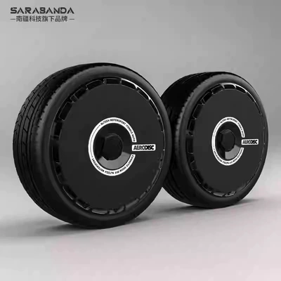 Other Automotive Exterior Supplies | 20inch / 21inch Tire - all-inclusive-wheel-hub-cover-small-black-ring-pack-of-4-ideal-l6-20inch