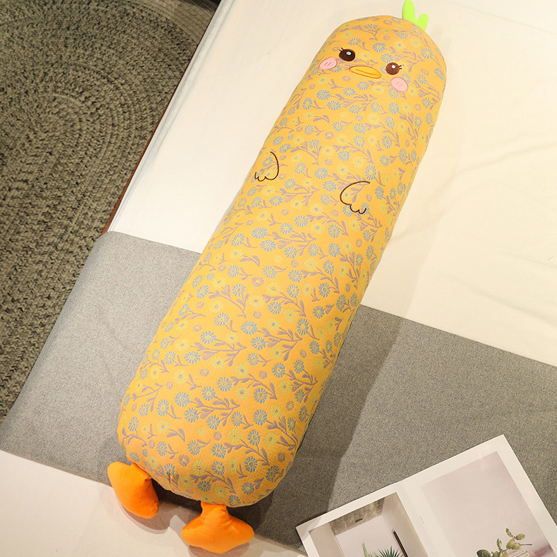 Tres camadas de hilos almohada de animales almohada larga almohada de niñas almohada de pierna lateral almohada dormitorio almohada de cama grande almohada de cabecera