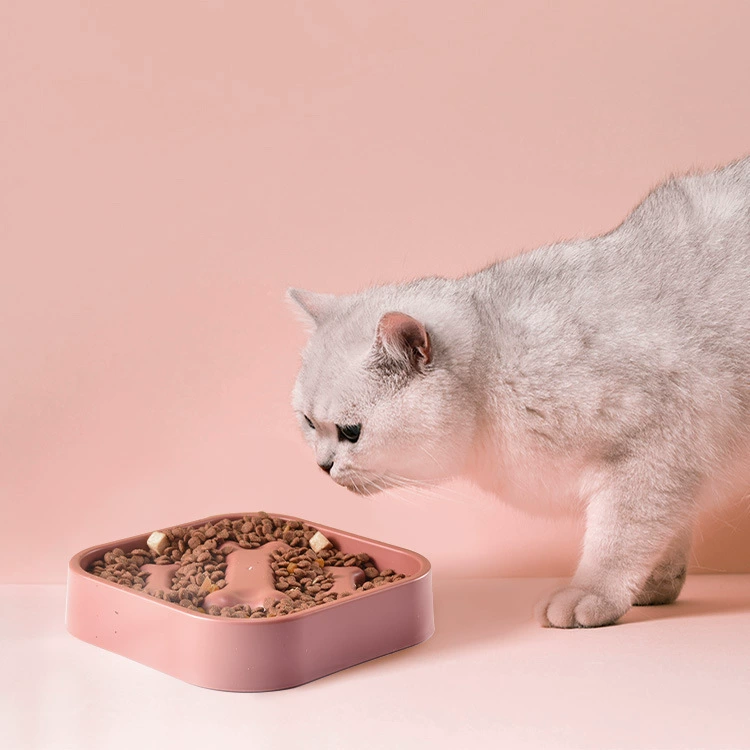 Чаша для домашних животных Кормушка для кошек и собак для предотвращения жира и борьбы с ожирением