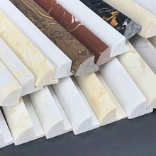 通体石材阳角线人造大理石瓷砖收边线收口包边护墙角修边转角线条