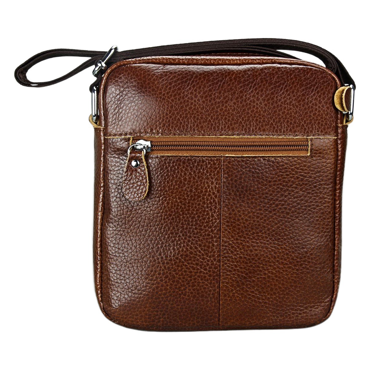 Factory Direct AliExpress Amazon Men's Crossbody Bag Genuine Leather Men's Bag Cowhide Shoulder Bag Men's Casual Bag
