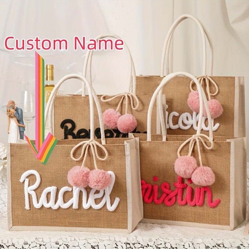 Etsy Personalized Name Handwoven Name Handbag, Linen Bag, Shopping Bag Blank Cotton and Linen Bag Etsy Personalized Name Handwoven Name Handbag, Linen Bag, Shopping Bag Blank Cotton and Linen Bag