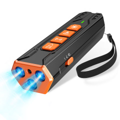 Amazon 新しい超音波犬トレーナー犬撃退器ペットトレーナーライト 3 ヘッド超音波犬トレーナー