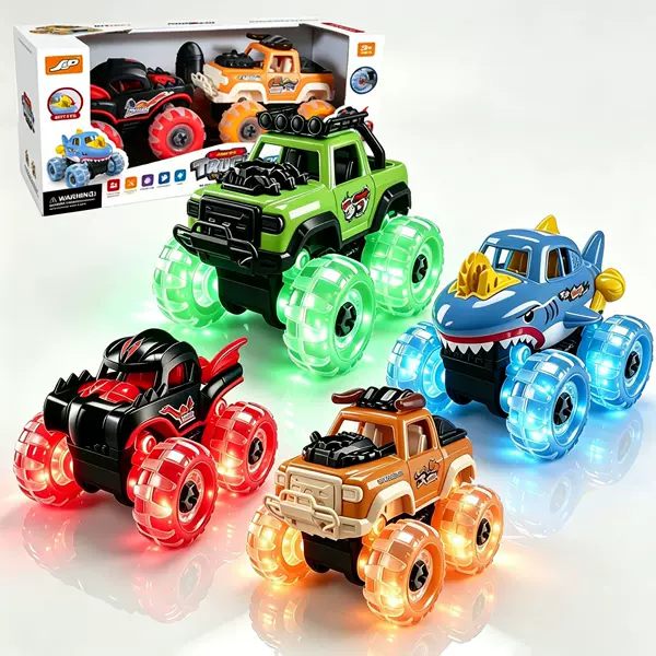 Amazon's Popular Children's Monster Truck Toy, Educational Assembly Toy That Can Be Disassembled and Screwed Apart