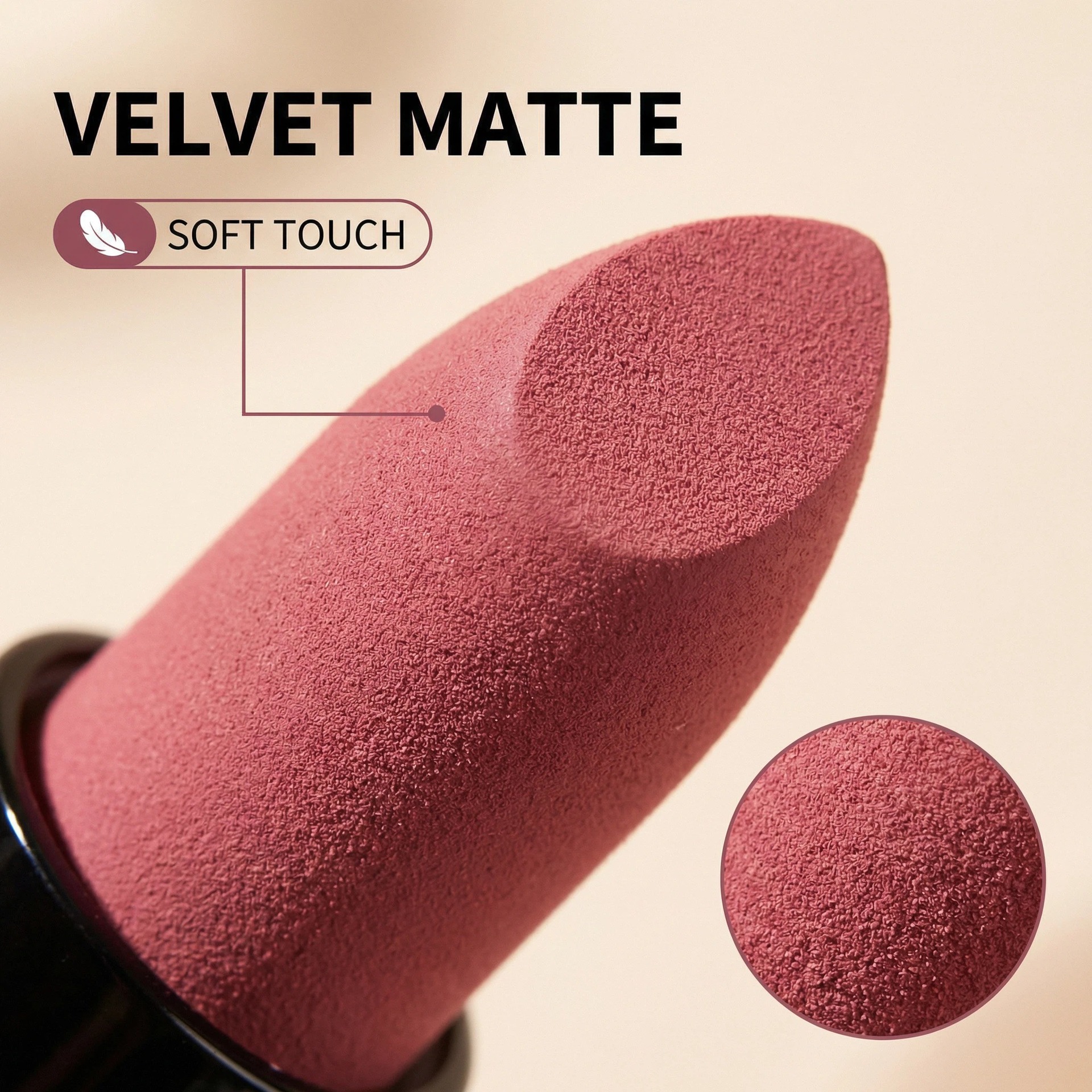 Set de labiales y delineadores de labios mate aterciopelados iluminadores europeos y americanos con labiales y brillos labiales._voghion.com