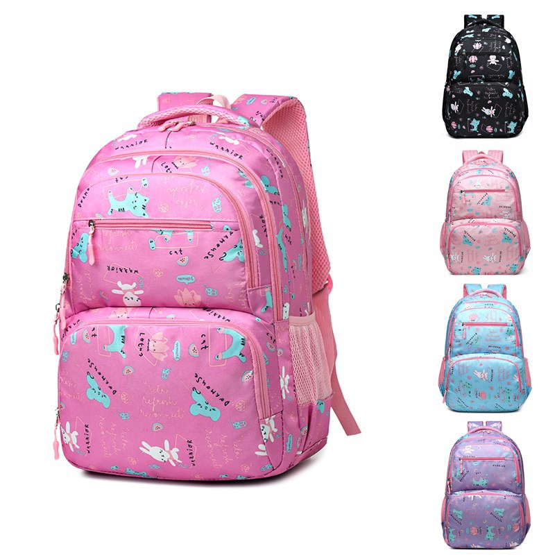 Fábrica al por mayor nueva mochila de escuela primaria mochila de moda para niñas mochila ligera de protección de la columna vertebral para reducir la carga para 6-12 años