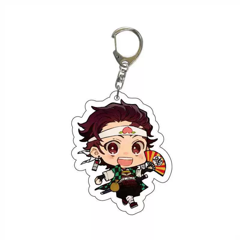 Japanese transparent keychain, minifigure, (Physicals)