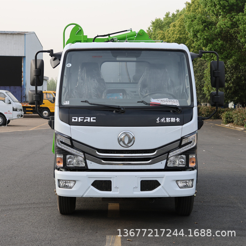 侧装压缩挂桶垃圾车 东风自装卸式垃圾车 10方垃圾运输车价格表