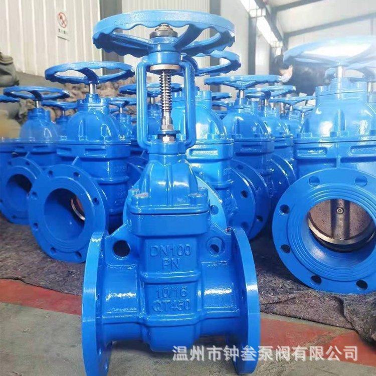 Z941X-16 Z541X-16Q手电一体电动软密封闸阀 球墨铸铁弹性座闸阀