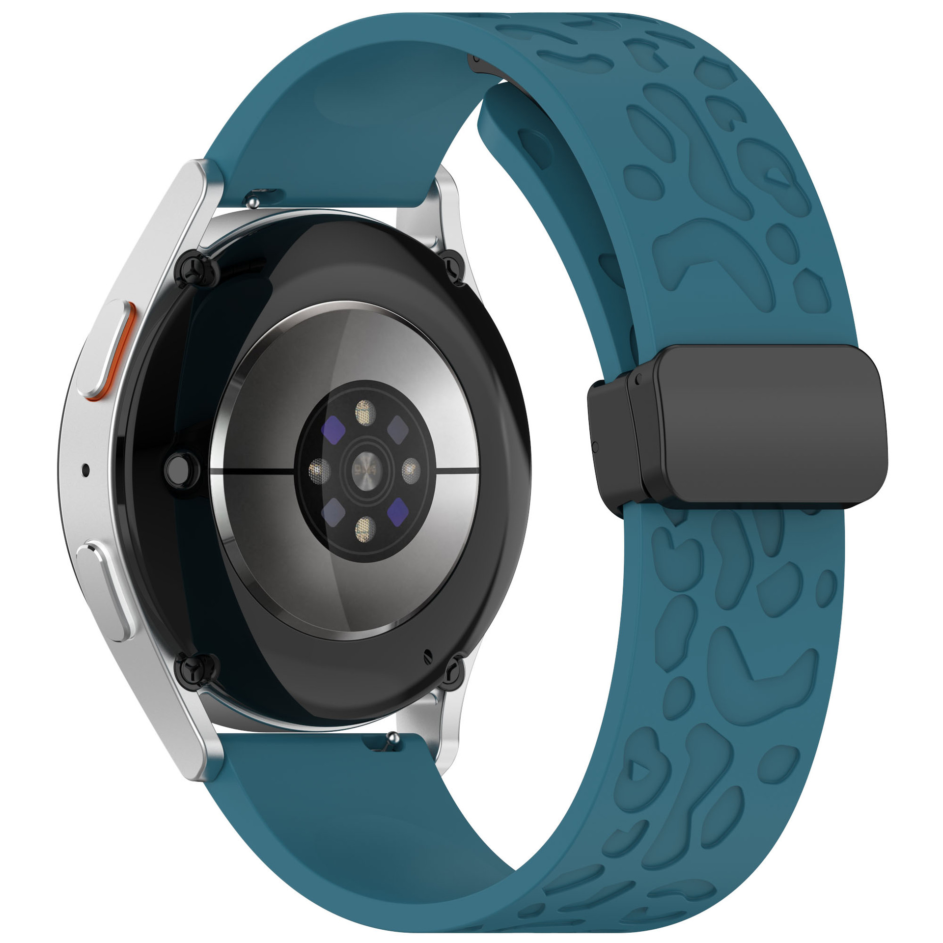 Compatible with the universal leopard print magnetic clasp strap of Huawei and Samsung Galaxy watch5 pro watch5 undefined